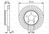 Диск тормозной BOSCH 0 986 479 U04 (фото 1)