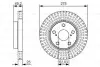 Фото Диск гальмівний (передній) Toyota FJ Cruiser 4.0 4WD 05-18 (319x28) Bosch (0986479U19) зображення 1
