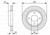 Тормозной диск BOSCH 0986479U54 (фото 1)