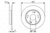 Фото BOSCH HONDA Гальмівний диск CR-Z 1.5 IMA 10 Bosch (0986479V21) зображення 1