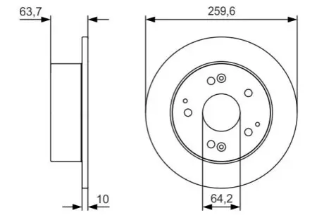 Автозапчасть Bosch 0986479V39