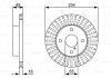 BOSCH MAZDA Диск гальмівний передн 323 -98 0986479V65