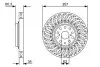 Фото BOSCH диск передн. лів. LEXUS LS 06 Bosch (0 986 479 V74) зображення 1