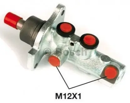 Головний гальмівний циліндр (25,4мм) OPEL ASTRA H, ASTRA H CLASSIC, ASTRA H GTC, ZAFIRA B 1.2-2.0 01.04 Bosch 0986480856 Купити в Україні