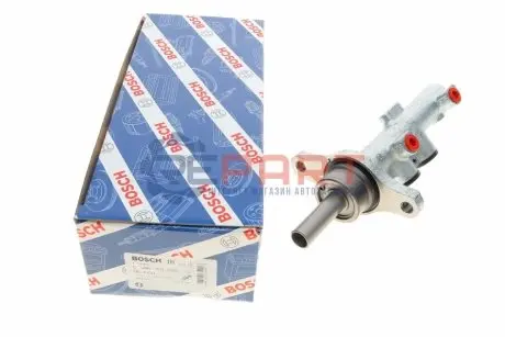 Циліндр гальмівний (головний) Renault Trafic II/Opel Vivaro A 06-/Nissan Primastar 02- BOSCH 0 986 481 050 Купити в Україні