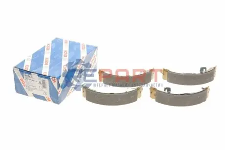 Гальмівна колодка AUDI 50, 80 B1, 80 B2, COUPE B2 SEAT AROSA, CORDOBA, CORDOBA VARIO, IBIZA II, TOLEDO I VW DERBY, GOLF I, GOLF II, JETTA I, JETTA II, LUPO I, PASSAT B1 0.9-2.2 05.72-07.05 Bosch 0986487002 Купити в Україні