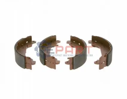 Тормозные колодки барабанные Bosch 0986487272 Купить в Украине