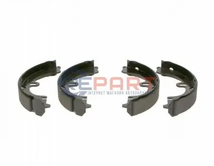 Гальмівна колодка TOYOTA COROLLA, COROLLA FX 1.3/1.6/1.8D 06.83-10.94 Bosch 0986487277 Купити в Україні