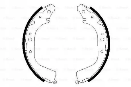 Тормозные колодки.) Bosch 0986487414 Купить в Украине