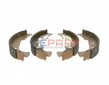 Гальмівна колодка FIAT MAREA, MULTIPLA, PALIO, SIENA 1.2-1.9D 04.96 Bosch 0986487559