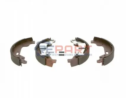 Гальмівна колодка OPEL AGILA A 1.0/1.2/1.3D 09.00-12.07 Bosch 0986487576 Купити в Україні