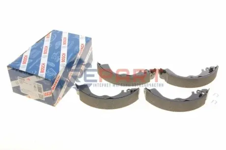 Гальмівна колодка NISSAN 100NX, ALMERA I, SUNNY III 1.4-2.0D 03.90-07.00 Bosch 0986487578 Купити в Україні