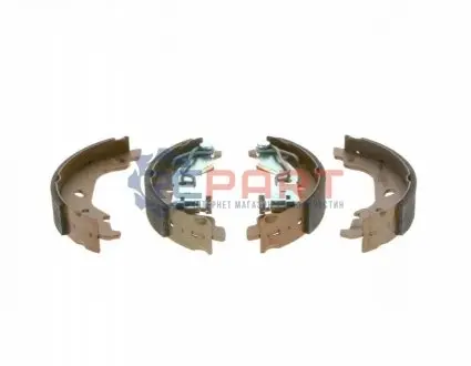 Тормозные колодки, барабанные Bosch 0986487596 Купить в Украине