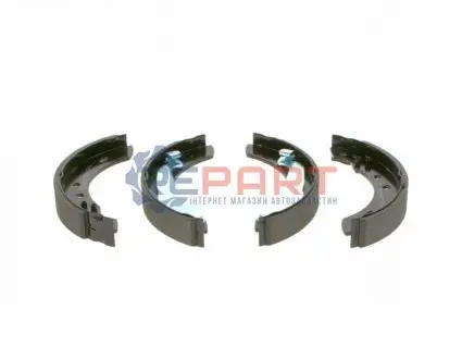 Гальмівна колодка NISSAN MICRA II 1.0-1.5D 08.92-02.03 Bosch 0986487604 Купити в Україні