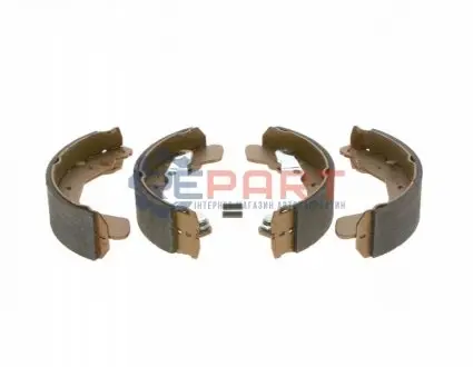 Гальмівна колодка OPEL ASTRA F, CORSA C, TIGRA 1.0-2.0 09.91-12.12 Bosch 0986487614 Купити в Україні