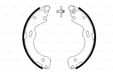 Тормозные колодки.) Bosch 0986487654 Купить в Украине