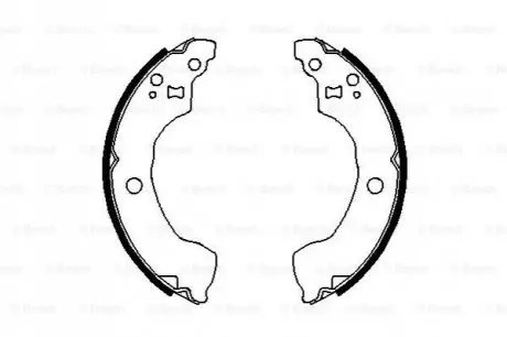 Тормозные колодки.) Bosch 0986487691 Купить в Украине