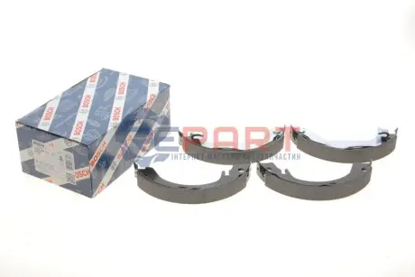 Гальмівна колодка TOYOTA COROLLA 1.4-2.0D 10.01-03.08 Bosch 0986487713 Купити в Україні