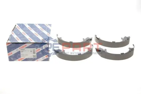 Фото 1 — Тормозные колодки ручного тормоза BOSCH (0986487765) Фото Тормозные колодки ручного тормоза BOSCH (0986487765) изображение 1
