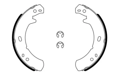 Гальмівна колодка LAND ROVER DEFENDER, DISCOVERY I, DISCOVERY II, RANGE ROVER II 2.0-4.6 06.89-02.16 Bosch 0986487914 Купити в Україні