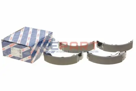 Гальмівна колодка CHEVROLET AVEO 1.2-1.6 03.11 Bosch 0986487924 Купити в Україні