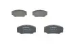 Фото Комплект гальмівних колодок передн, FORD TRANSIT 1.6/2.0/2.5D 09.85-09.92 Bosch (0986491410) зображення 2