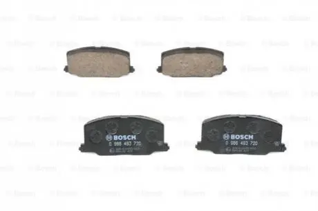 Тормозные колодки, дисковый тормоз.) Bosch 0986493720 Купить в Украине