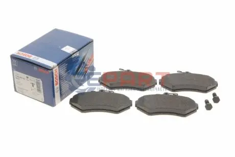Тормозные колодки, дисковые. Bosch 0986494010 Купить в Украине