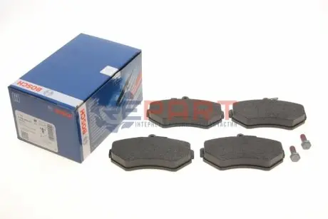 Комплект гальмівних колодок передн, AUDI 80 B4, A4 B5 VW PASSAT B5 1.6-2.8 09.91-09.01 Bosch 0986494021 Купити в Україні