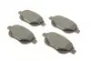Фото Комплект гальмівних колодок передн, CITROEN BERLINGO, C3 I, C4, C4 I, XSARA, XSARA PICASSO FIAT DOBLO PEUGEOT 1007, 206, 207, 307, PARTNER 1.3D-2.0D 02.98 Bosch (0986494038) зображення 2