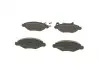 Фото Комплект гальмівних колодок передн, NISSAN KUBISTAR PEUGEOT 206, 206+ 1.1-1.9D 08.98 Bosch (0986494039) зображення 2