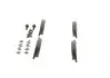 Фото Комплект гальмівних колодок передн, NISSAN KUBISTAR PEUGEOT 206, 206+ 1.1-1.9D 08.98 Bosch (0986494039) зображення 4