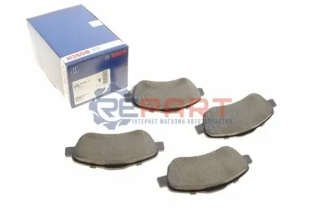 Комплект гальмівних колодок передн, TOYOTA AVENSIS, COROLLA VERSO 1.6-2.4 10.00-03.09 Bosch 0986494054 Купити в Україні