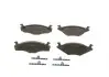 Комплект гальмівних колодок передн, SEAT CORDOBA, CORDOBA VARIO, IBIZA II VW POLO, POLO CLASSIC, POLO II, POLO III, POLO III CLASSIC 1.0-2.0 10.81-12.02 Bosch (0986494057) зображення 1