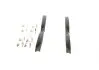 Комплект гальмівних колодок передн, ABARTH 500 / 595 / 695 FIAT MULTIPLA 1.4-1.9D 04.99 Bosch (0986494074) зображення 4