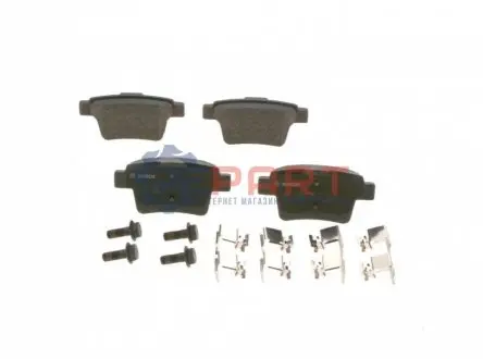 Тормозные колодки, дисковые. Bosch 0986494076 Купить в Украине