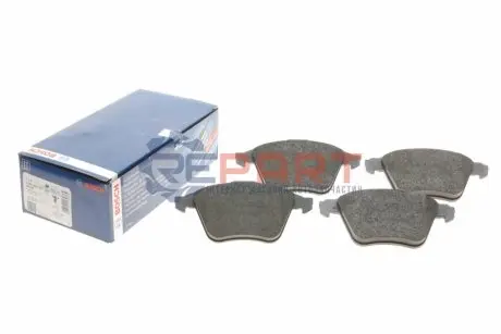 Фото Колодки гальмівні (передні) Ford Focus/Mazda 3 05-14/Opel Vectra C 05-08/Volvo C30/S40/V40/V50 03- BOSCH (0986494077) зображення 1