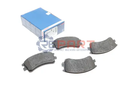 Комплект гальмівних колодок передн, MAZDA 6 1.8-2.3 01.02-02.08 Bosch 0986494079 Купити в Україні