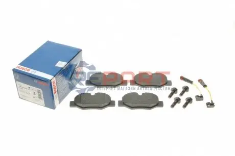 Тормозные колодки, дисковый тормоз.) Bosch 0986494082 Купить в Украине