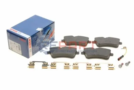 Фото Колодки гальмівні (передні) MB A-class (W169)/B-class (W245) 04-12 BOSCH (0986494085) зображення 1