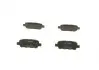 Фото Комплект гальмівних колодок задн, HONDA CIVIC VII INFINITI EX, G, M35, M45 NISSAN 350Z, 370Z, ALTIMA, CUBE, ELGRAND, JUKE, LEAF, MAXIMA, MAXIMA VI, MURANO I, MURANO II 1.2-Electric 10.84 Bosch (0986494090) зображення 2
