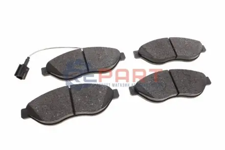 Комплект гальмівних колодок передн, CITROEN JUMPER III FIAT DUCATO PEUGEOT BOXER 2.0D-Electric 04.06 Bosch 0 986 494 111 Купити в Україні