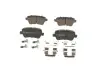 Комплект гальмівних колодок задн, FIAT CROMA 1.8-2.4D 06.05-12.11 Bosch (0986494125) зображення 1
