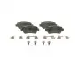 Комплект гальмівних колодок задн, FIAT CROMA 1.8-2.4D 06.05-12.11 Bosch (0986494126) зображення 1