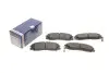 Фото Комплект гальмівних колодок передн, HYUNDAI TERRACAN 2.5D/2.9D/3.5 11.01-12.06 Bosch (0986494138) зображення 1