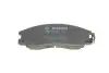 Фото Комплект гальмівних колодок передн, HYUNDAI TERRACAN 2.5D/2.9D/3.5 11.01-12.06 Bosch (0986494138) зображення 2