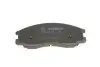 Фото Комплект гальмівних колодок передн, HYUNDAI TERRACAN 2.5D/2.9D/3.5 11.01-12.06 Bosch (0986494138) зображення 4