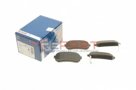 Комплект гальмівних колодок задн, HYUNDAI ACCENT III, I20 I, I30, IX20, IX35, SONATA VI, SONATA VII KIA AVELLA, CEE'D, CERATO II, CERATO KOUP II, PICANTO II, PRO CEE'D 1.0-2.7 11.95-12.19 Bosch 0986494140 Купити в Україні