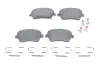 Фото Комплект гальмівних колодок передн, DACIA DUSTER OPEL AGILA B SUZUKI SWIFT III 1.0-1.6 02.05 Bosch (0986494160) зображення 1