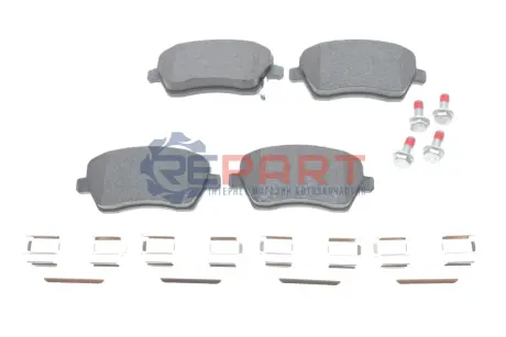 Комплект гальмівних колодок передн, DACIA DUSTER OPEL AGILA B SUZUKI SWIFT III 1.0-1.6 02.05 Bosch 0986494160 Купити в Україні